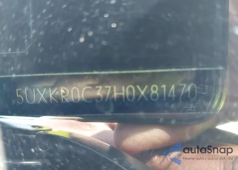 2017 BMW X5 xDrive35I from USA, damaged, VIN 5UXKR0C37H0X81470